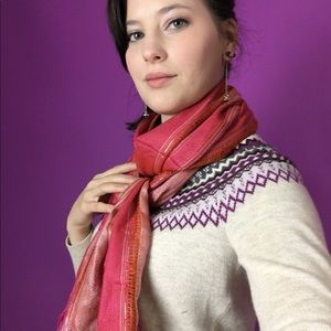 5/$25 Pink and Orange Scarf